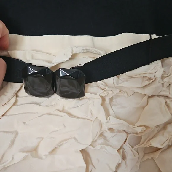 BCBGMaxAzria Silk Cotton Dress/Size 10 come with belt - Picture 3 of 9